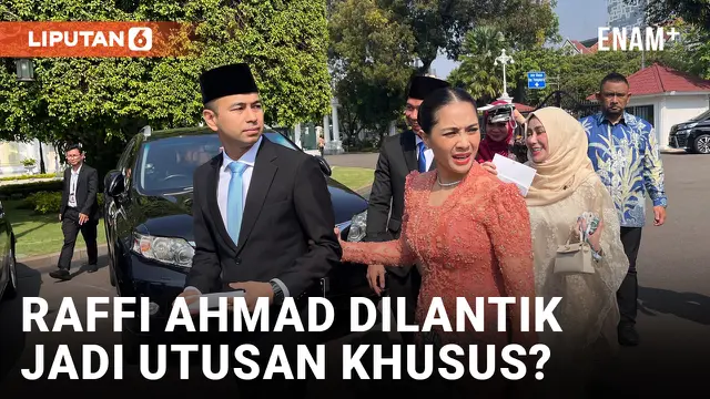 VIDEO: Raffi Ahmad Datangi Istana, Bakal Dilantik Prabowo?
