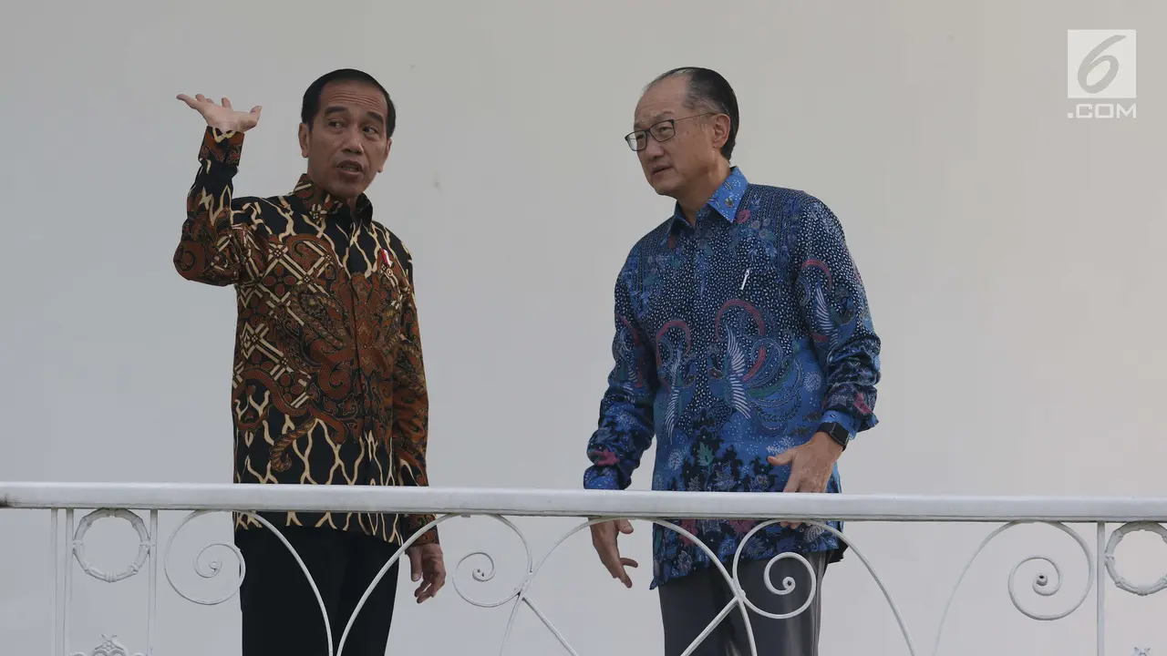 Jokowi dan Presiden Bank Dunia, Jim Yong Kim