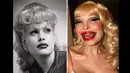 Amanda Lepore adalah seorang transgender. Ia telah menjalani operasi untuk menjadi wanita cantik sejak umur 15 tahun. Namun operasi terakhirnya malah menjadikan ia mirip The Joker musuhnya Batman (Istimewa)