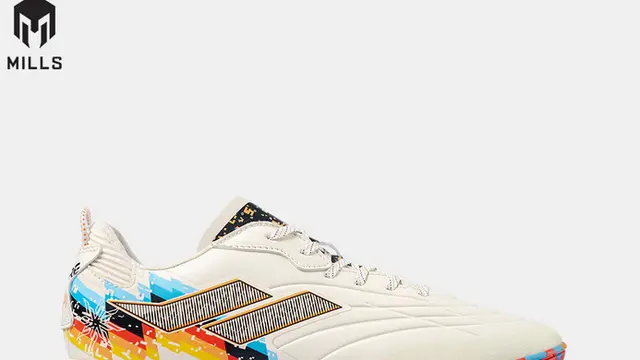MILLS SEPATU FUTSAL VOLTASALA PRO APEX BBS ELITE PACK WINTER.WHITE/ORANGE/BLUE/BLACK 9501706