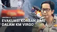 Evakuasi Korban dari dalam KM Virgo