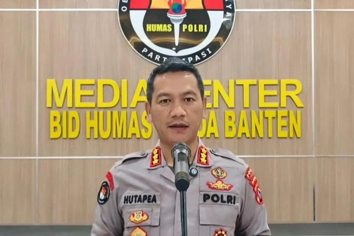 Kabidhumas Polda Banten, Kombes Pol Maruli Ahiles Hutapea.