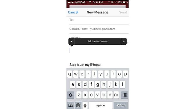 Cara Mudah Lampirkan Foto Dan Video Ke Email Di Ios Tekno Liputan6 Com