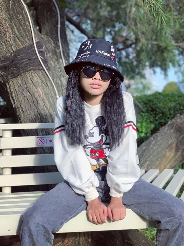 Potret Alifa Lubis bak seleb hollywood