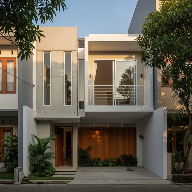 9 Desain Rumah 2 Lantai Minimalis Lahan Sempit, Solusi Cerdas Hunian Modern