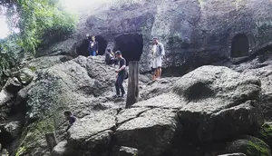 Gua Selomangleng, Kediri, Jawa Timur. (rayzapranadipa/Instagram)