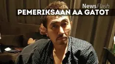 Direktur Direkrorat Reserse Kriminal Khusus Polda Metro Jaya Kombes Fadil Imran mengatakan penyidik belum bisa memeriksa Aa Gatot karena lelaki yang juga berprofesi sebagai guru spiritual itu sakit.