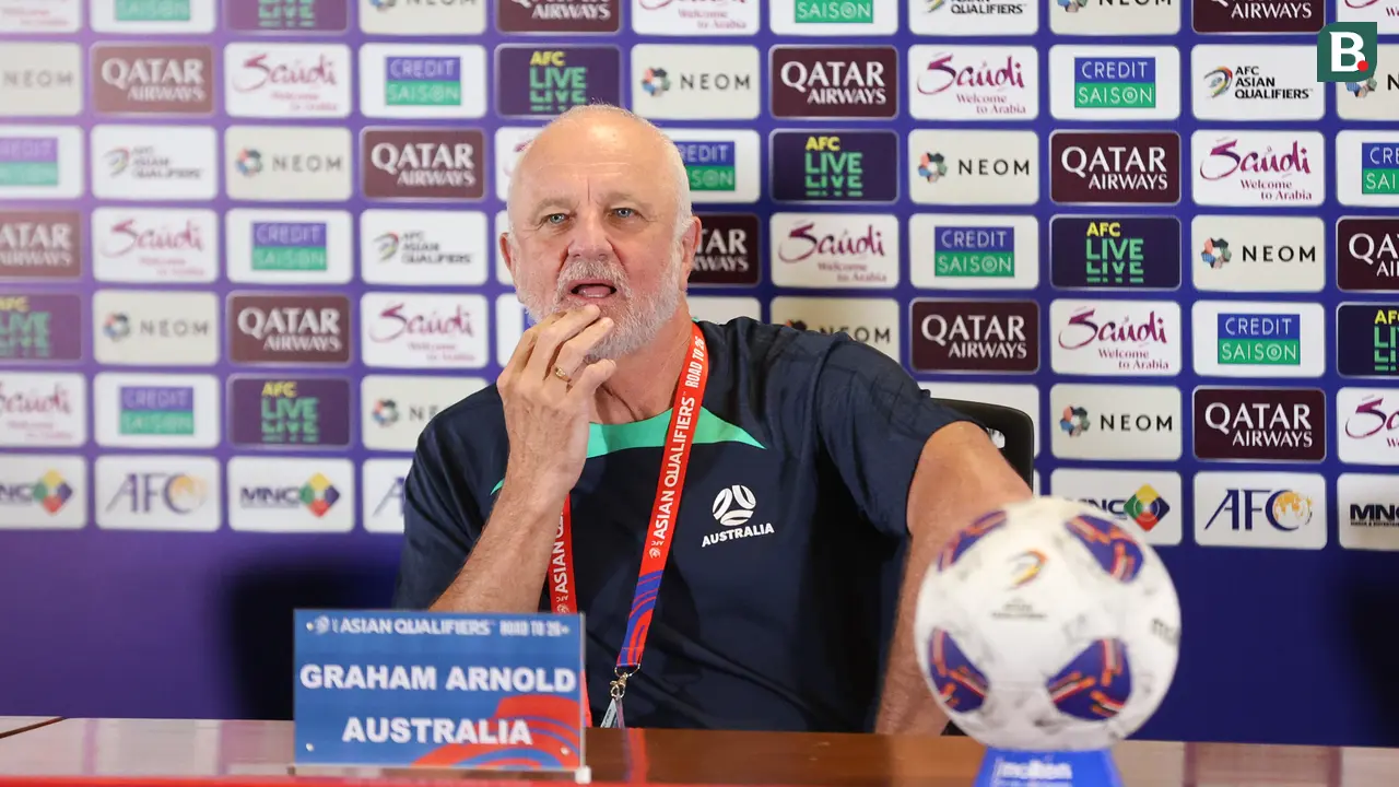 Konferensi Pers Jelang Laga Kualifikasi Piala Dunia 2026, Timnas Indonesia vs Australia