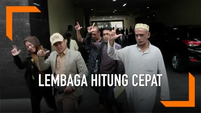 VIDEO: Sejumlah Lembaga Hitung Cepat Dilaporkan ke Bareskrim