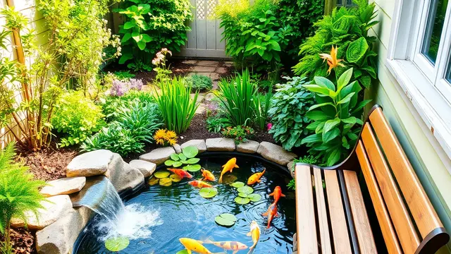 Kolam Ikan depan rumah