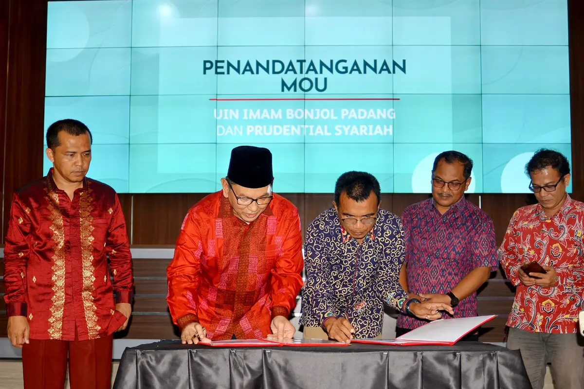 PT Prudential Sharia Life Assurance (Prudential Syariah), menjalin kemitraan strategis dengan Universitas Islam Negeri (UIN) Imam Bonjol Padang.