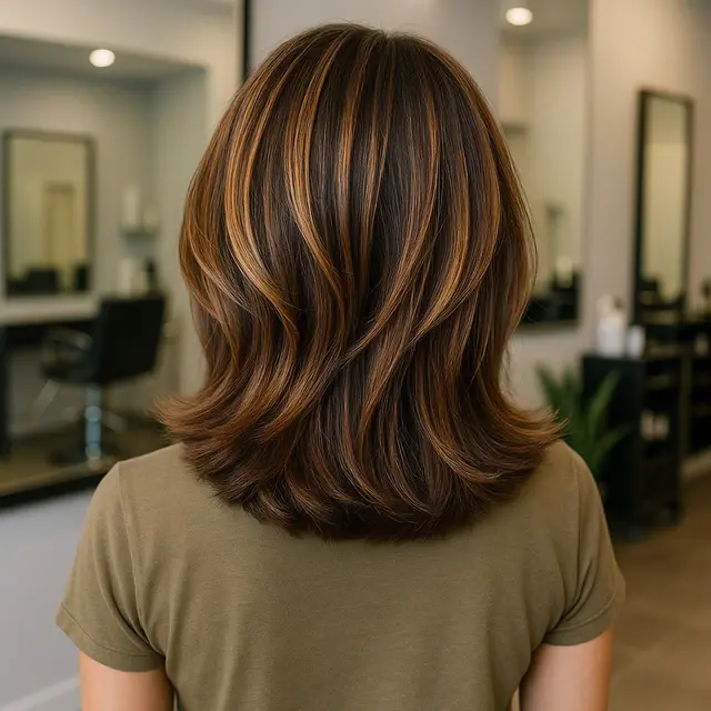 Model Rambut Sebahu Kekinian dari Belakang
