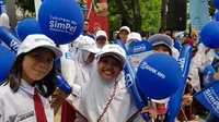 Bank BRI juga menghadirkan 15 siswa-siswi sekolah dasar yang berasal dari 15 sekolah di Jabodetabek.