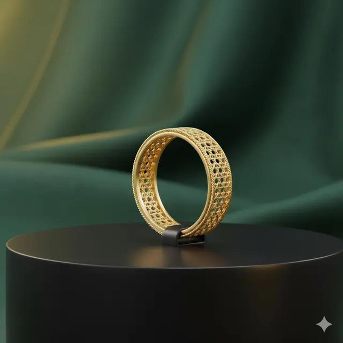 7 Model Cincin Emas London Belah Rotan, Elegan Klasik yang Tak Lekang oleh Waktu