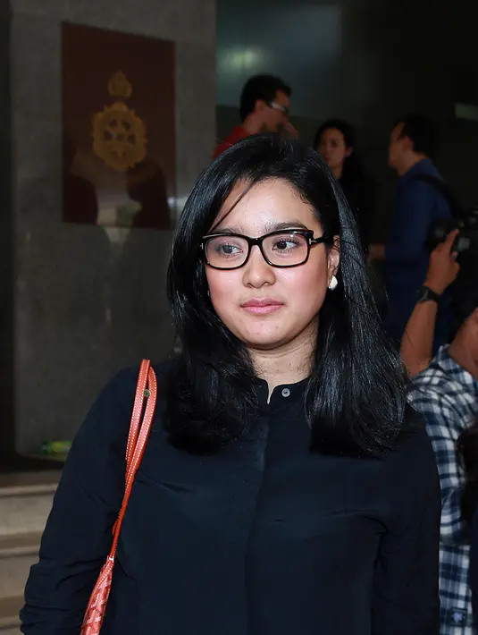 Kakak kandung Olivia Zalianty ini pun turut mengapresiasi jalinan kerjasama antara Badan Ekonomi Kreatif dengan pihak kepolisian. (Deki Prayoga/Bintang.com)