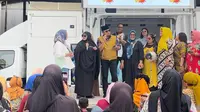 Dihadiri Cagub Kaltim Rudy Mas'ud, Lomba 'Emak-Emak Pura-Pura Gubernur' Berlangsung Meriah