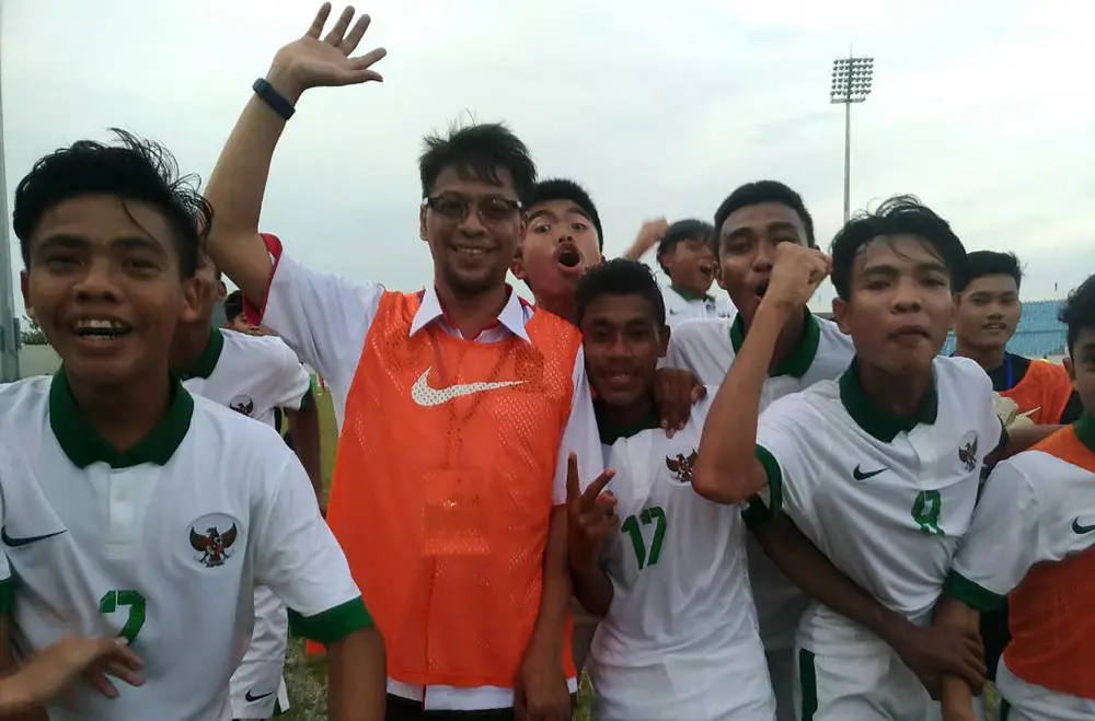 Timnas Indonesia U-16 menjadi juara turnamen Tien Phong Plastic Cup 2017. (Bola.com/Dok. PSSI)