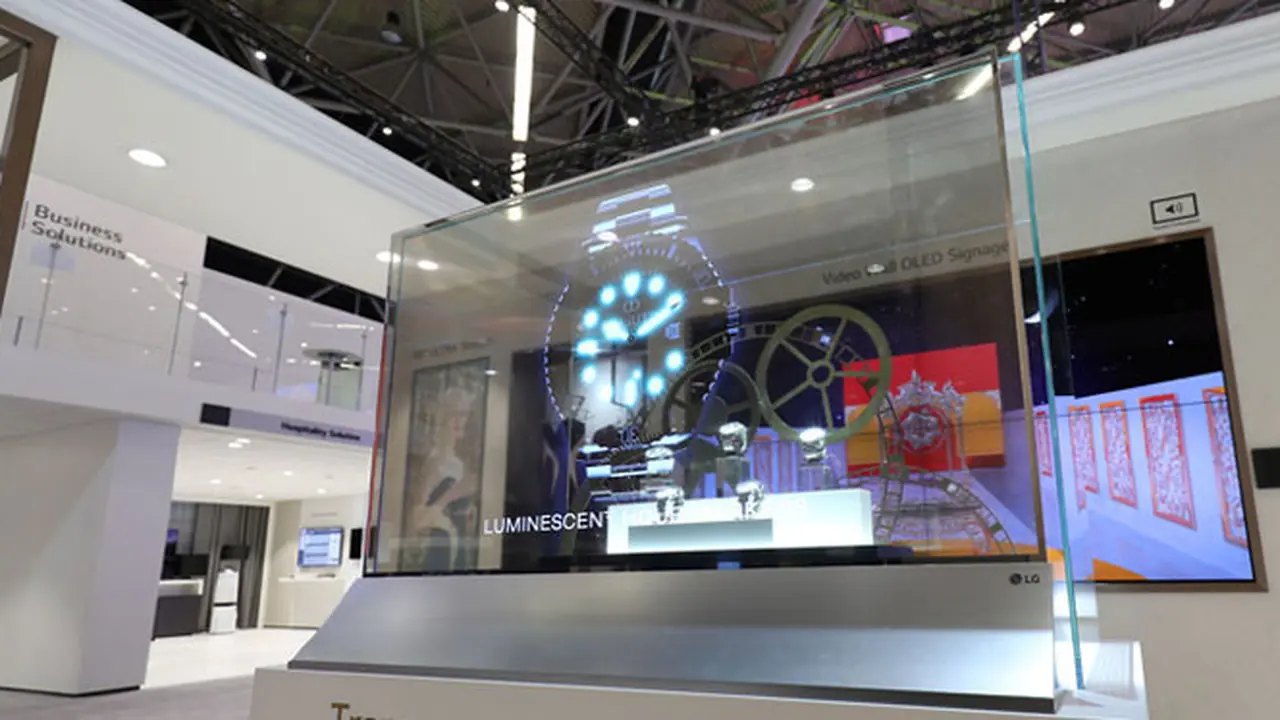 LG Transparent OLED