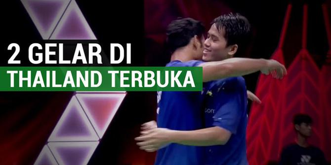 VIDEO: Momen Indonesia Raih 2 Gelar Juara di Thailand Terbuka 2017