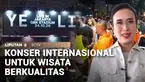 Konser musisi asal Amerika Serikat, YE atau Kanye West di Stadion Utama Gelora Bung Karno, Jakarta, akhir pekan lalu, turut mendatangkan puluhan ribu wisatawan mancanegara. Kementerian Pariwisata menilai aktivitas para wisatawan selama berada di Jaka...