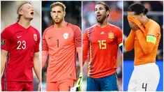 Ada banyak pemain berlabel bintang yang tidak akan kita saksikan penampilannya di Euro 2020. Mereka harus absen membela negaranya dari perhelatan akbar benua biru itu karena berbagai macam alasan. Berikut daftar pemain yang gagal tampil di Piala Eropa kali ini.