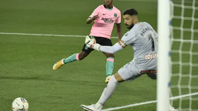 Pemain Barcelona Ansu Fati