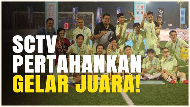 Berita video ajang hajatan turnamen mini soccer antar media, Media Cup 2024 resmi berakhir. SCTV perwaiklan EMTEK Group kembali back to back juara.