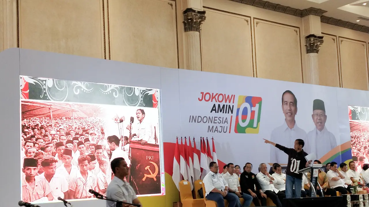 Tepis Isu Gabung PKI, Jokowi : Cara Politik yang Tidak Beretika