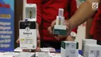Barang bukti liquid vape mengandung ganja saat rilis di Mapolres Jakarta Selatan, Rabu (21/11). Polres Metro Jakarta Selatan mengamankan barang bukti berupa 75 catridge berisi liquid vape mengandung ganja. (Liputan6.com/Herman Zakharia)