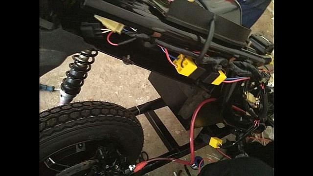 Mio disulap menjadi motor listrik