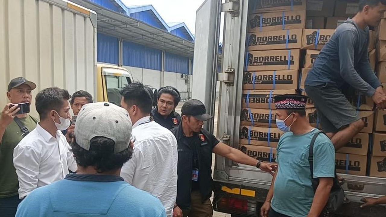 Polri Gagalkan Peredaran 9 Ton Daging Impor Kedaluwarsa Jelang Lebaran