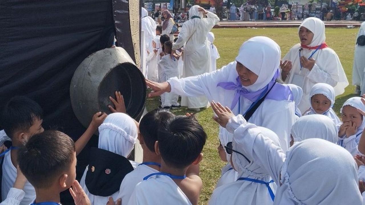 Manasik Haji Siswa TK-PAUD: Ribuan Anak di Kudus dan Jepara Bentuk Karakter Islami