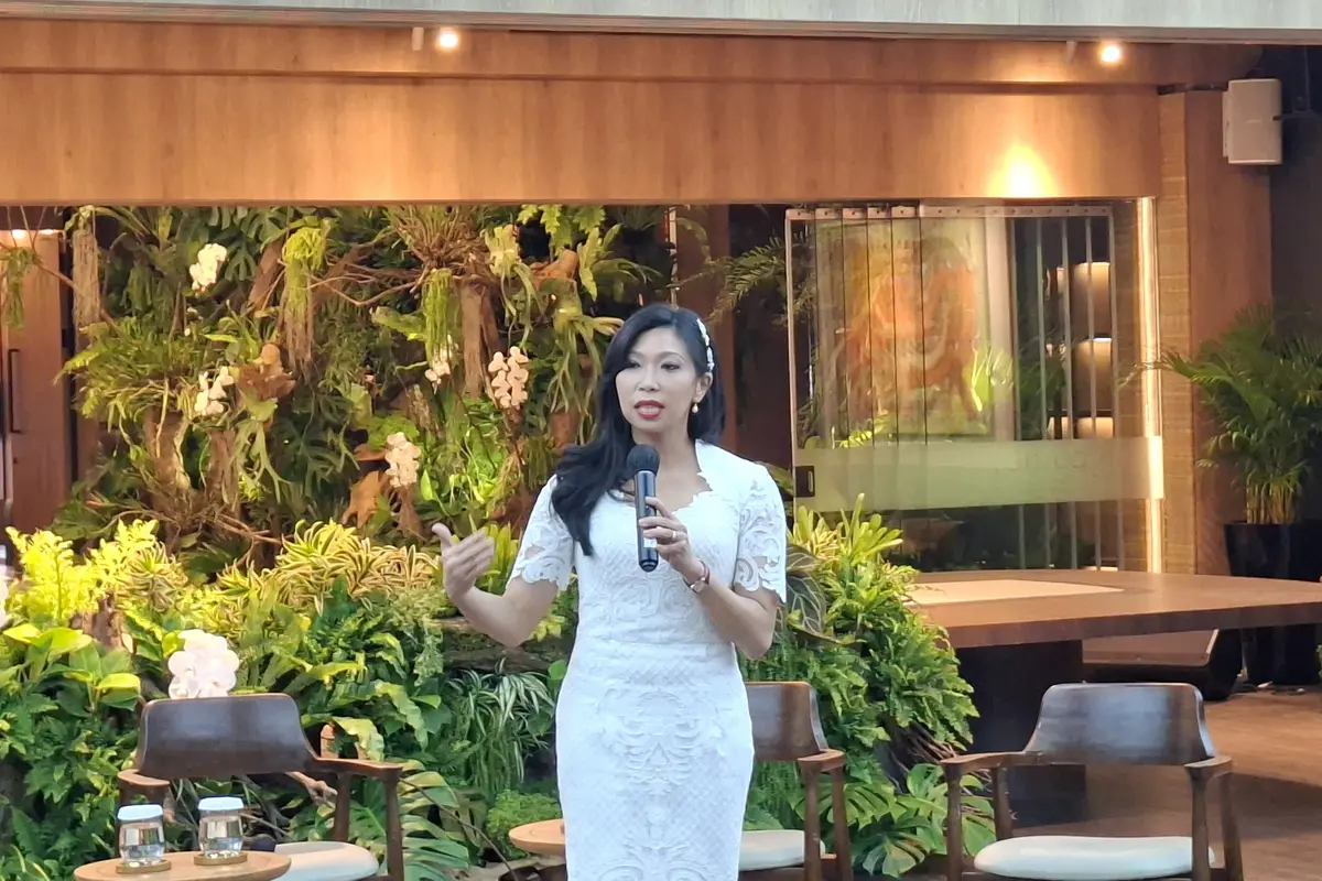Direktur Utama InJourney, Maya Watono di Sarinah, Jakarta, Senin (19/1/2026). (Foto: Liputan6.com/Arief RH)