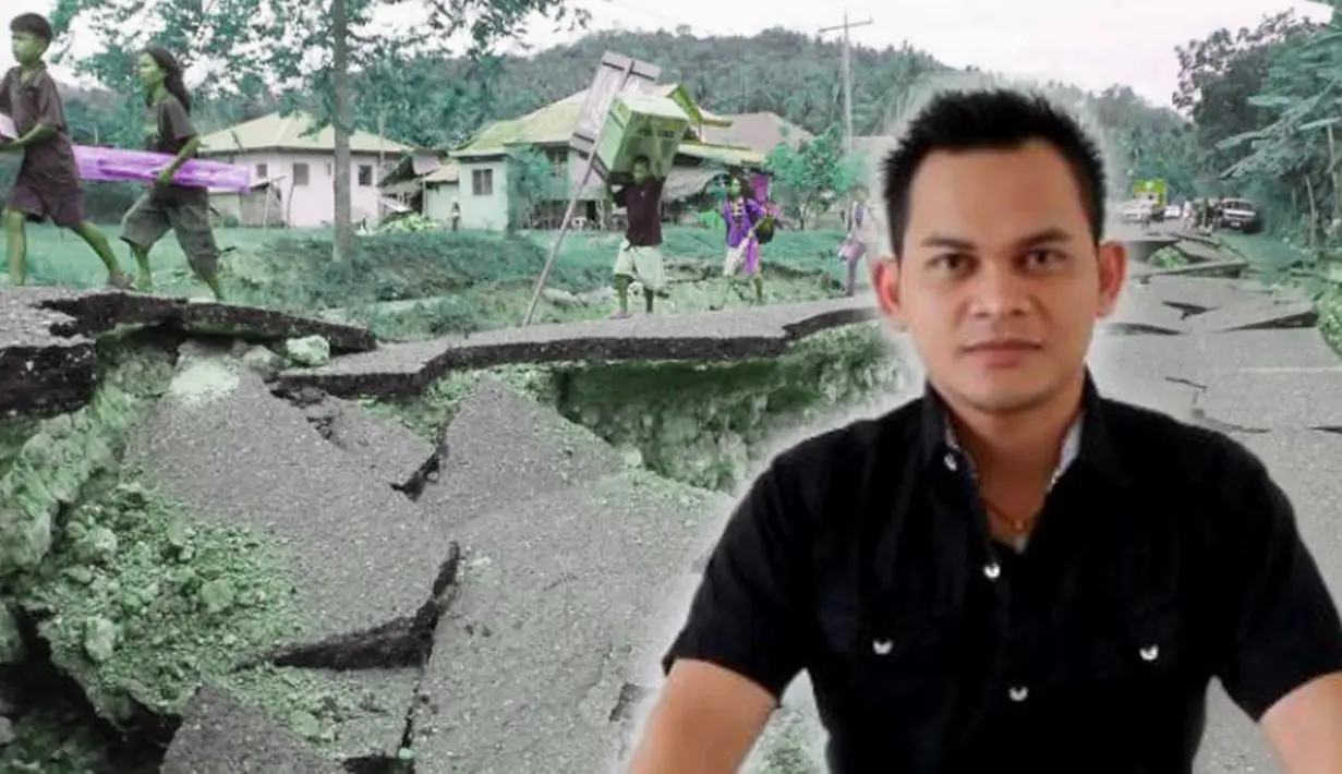 Hasil terawangan mbah Mijan terlihat gempa berskala besar, tapi bukan tsunami akan menggemparkan Indonesia (Liputan6.com)
