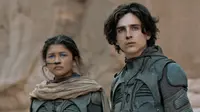 Paul Atreides dalam Dune diperankan oleh Timothee Chalamet. (Foto: Dok. Legendary Pictures/ Warner Bros. Pictures/ IMDb)