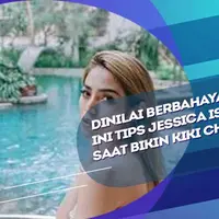 Tips Jessica Iskandar saat bikin Kiki Challenge.