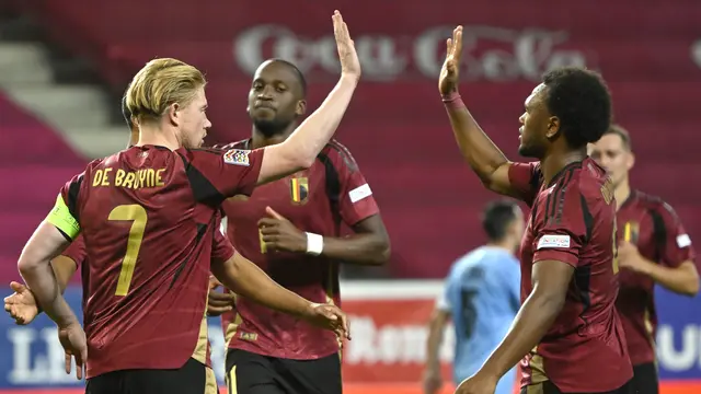 Belgia vs Israel di UEFA Nations League