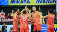 Jakarta BNI Taplus sukses menorehkan kemenangan pertama di Proliga 2018 (istimewa)