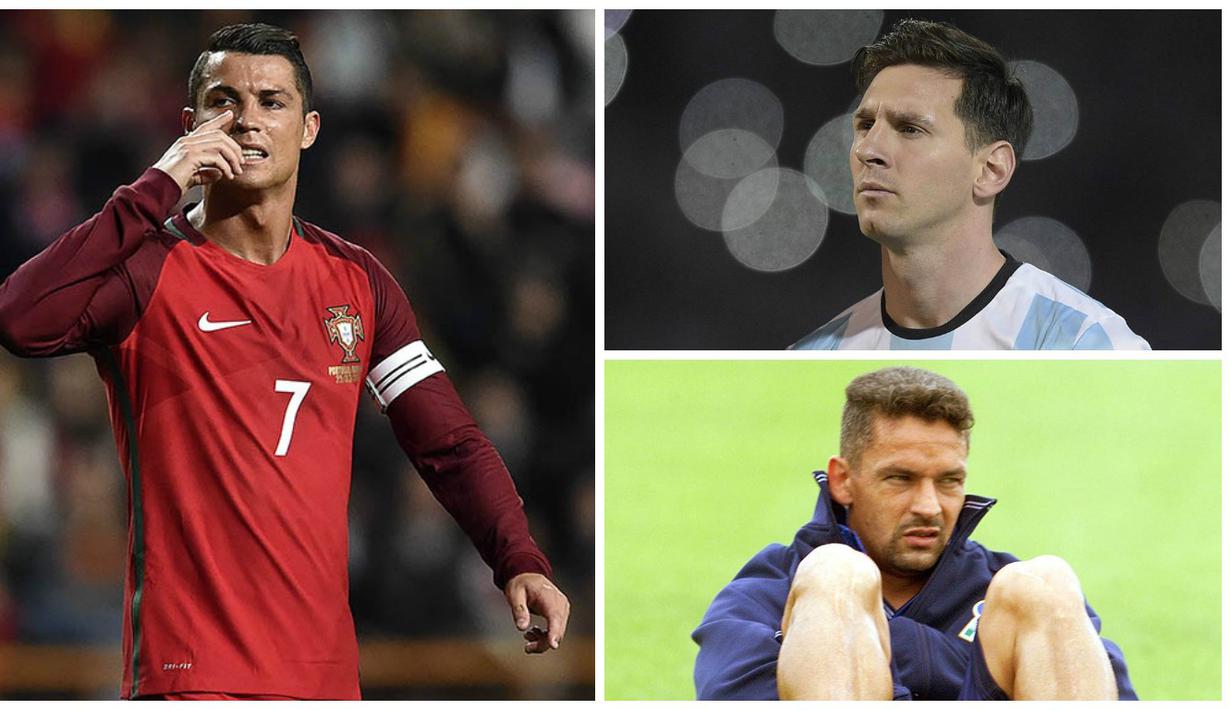 Ballon d'Or merupakan penghargaan prestisius yang diberikan kepada pesepak bola terbaik di dunia. Namun ternyata ada enam pesepak bola yang pernah meraih gelar itu tetapi belum pernah membawa negaranya juara Piala Dunia. (AFP)