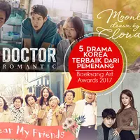 5 Drama Korea Terbaik dari Pemenang Baeksang Art Awards 2017 (Foto: Soompi, DI: Nurman Abdul Hakim/Bintang.com)