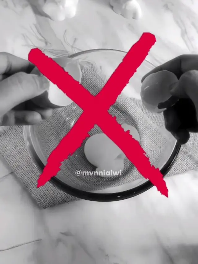 Cara Mudah Pisahkan Kuning dan Putih Telur, Hanya Gunakan 1 Bumbu Dapur
