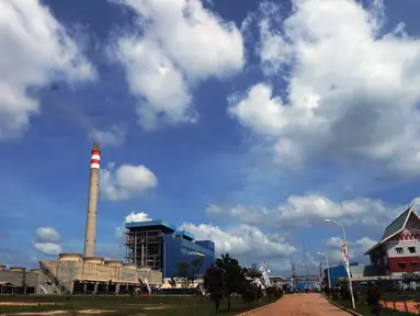 Pembangkit Listrik Tenaga Uap (PLTU) Tenayan berkapasitas 2x110 megawatt (MW) merupakan penyangga sistem kelistrikan di Sumatera Bagian Tengah. (Liputan6.com/Pool/PLN)
