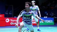 Ganda putra Indonesia, Kevin Sanjaya Sukamuljo/Marcus Fernaldi Gideon. (PBSI)