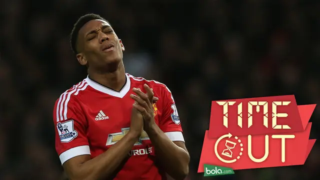 Time Out: Hadapi Arsenal, MU Tanpa Anthony Martial