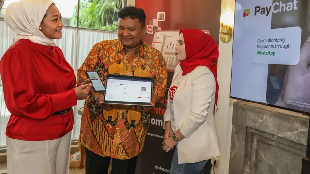 Peluncuran fitur PayChat DOKU
