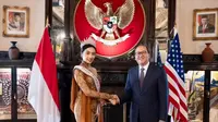 Putri Sumatera Utara, Sarah Panjaitan, menjadi duta pariwisata di AS. Dok: Kedubes RI via VOA Indonesia)