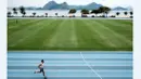 Suasana training center Tim Brasil jelang Olimpiade Rio 2016 di Brazilian Army Physical Education School (EsEFEx) Rio de Janeiro, Brasil, (19/7/2016). (AFP/Yasuyoshi Chiba)