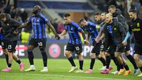 Selanjutnya, Inter Milan akan menghadapi AC Milan di babak semifinal. (AP Photo/Luca Bruno)