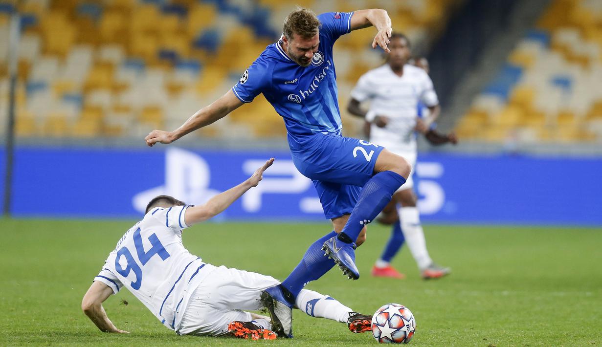 Foto Dynamo Kyiv Bungkam Wakil Belgia Di Liga Champions 2020 2021 Dunia Bola Com