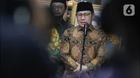 Ketua Umum Partai Kebangkitan Bangsa (PKB) Muhaimin Iskandar  bertemu dengan Ketua Majelis Tinggi Partai Demokrat, Susilo Bambang Yudhoyono (SBY) di Puri Cikeas Bogor Jawa Barat, Rabu (3/5/2023). (Liputan6.com/Faizal Fanani)